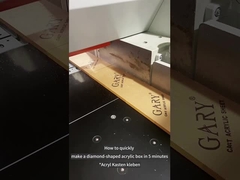 Jak szybko zrobić akrylowe pudełko w kształcie diamentu w 5 minut * Acryl Kasten kleben
