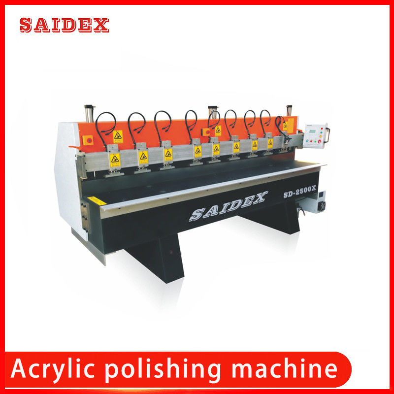 Fabryka Niestandardowa Sd-2500X Wysokiej Prędkości Bevel PMMA/PS Horizontal Acrylic Diamond Edge Polishing Machine