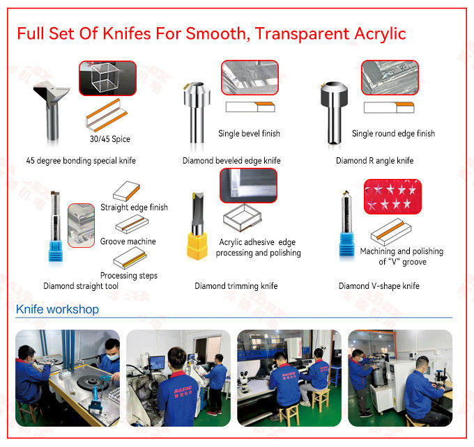 Praktyczne narzędzia do cięcia frezowania CNC Przemysłowe narzędzia do cięcia akrylowe CNC
