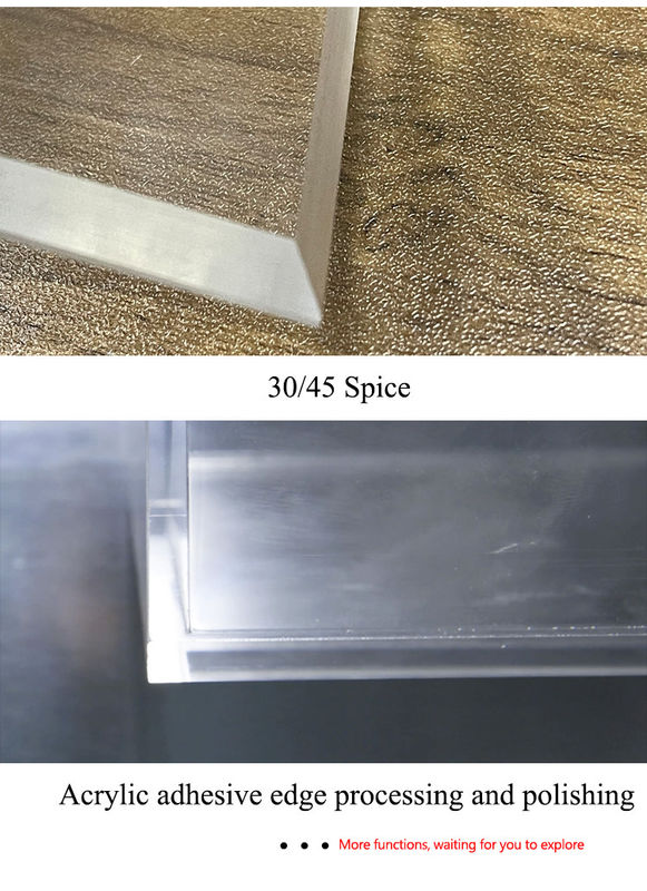 2022 Nowa fabryka w Dongguan Wyposażenie półautomatyczne 1000 mm Długość robocza krawędź Jasny diamentowy polerowanie maszyny dla akrylu