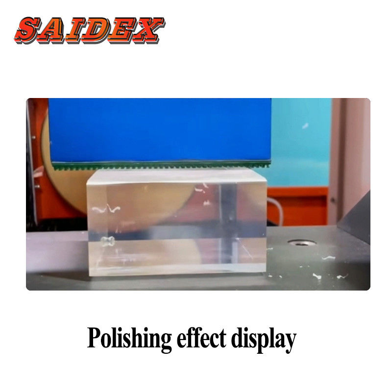 2022 Nowa fabryka w Dongguan Wyposażenie półautomatyczne 1000 mm Długość robocza krawędź Jasny diamentowy polerowanie maszyny dla akrylu