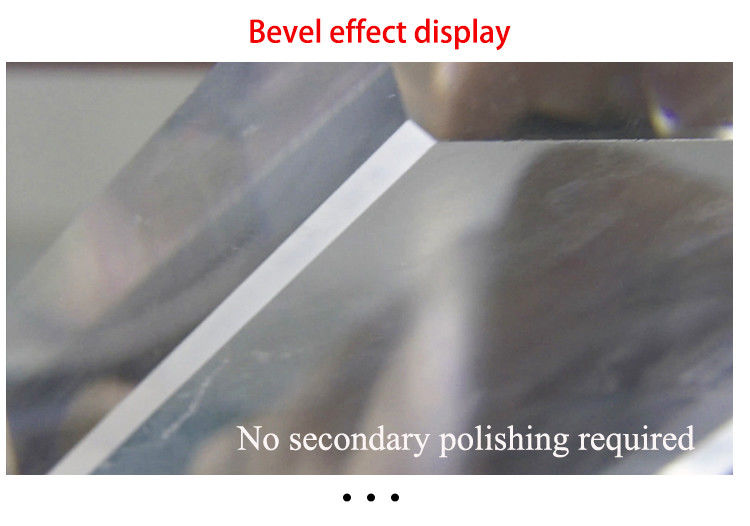 Przemysłowa maszyna do fazowania akrylu 220V 3000W do fazowania PMMA, płyta robocza o grubości 16mm