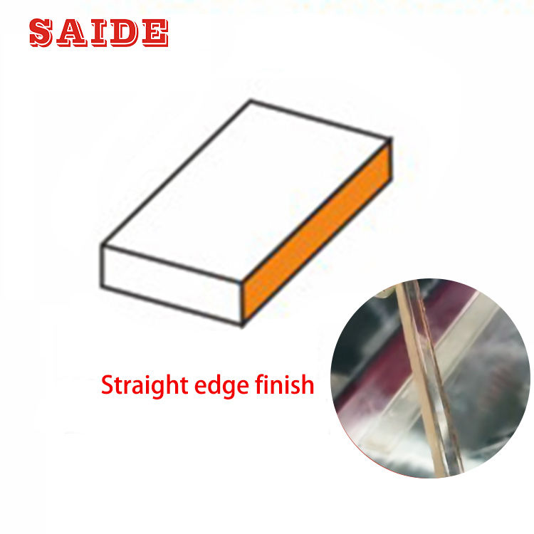 Akrylowe wypolerowanie krawędzi bokiem lub prostym wykończeniem Akrylowy automatyczny tryb przetwarzania żywności napięcie 220v